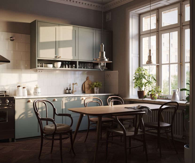 Reza Eftekhari, 'Scandinavian Kitchen' rendered at RebusFarm Render Farm