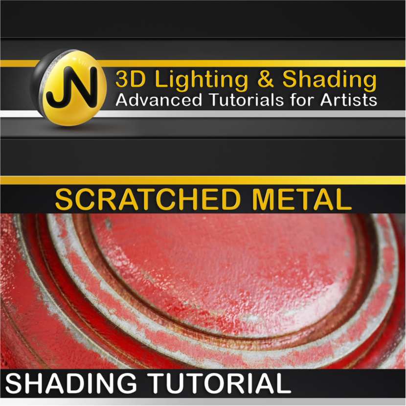 Jonas Noell - V-Ray | SCRATCHED METAL Shader | Curvature Workflow